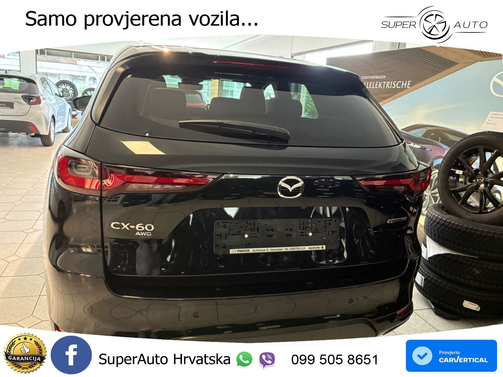 Mazda CX-60 3.3 e-Skyactiv D (254 KS) AWD Automatic ACC+HEAD+4xGR SJED+360+PANO
