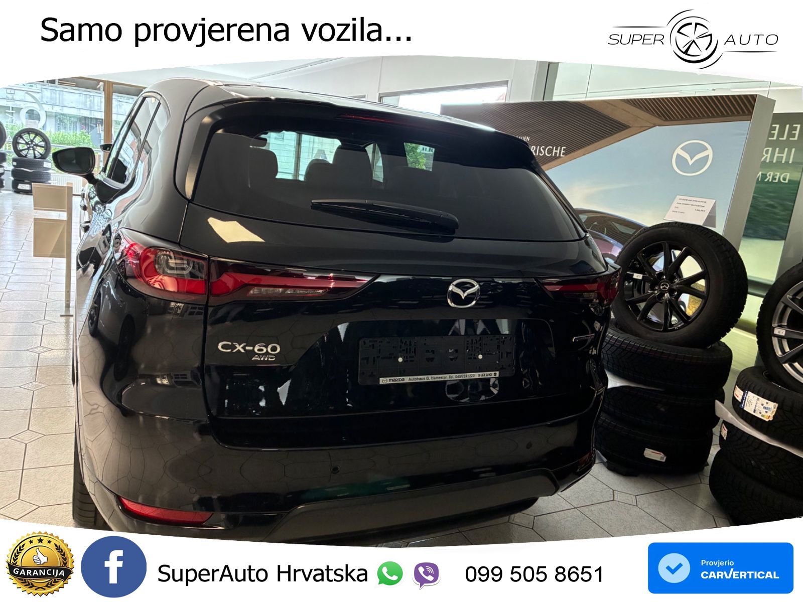 Mazda CX-60 3.3 e-Skyactiv D (254 KS) AWD Automatic ACC+HEAD+4xGR SJED+360+PANO