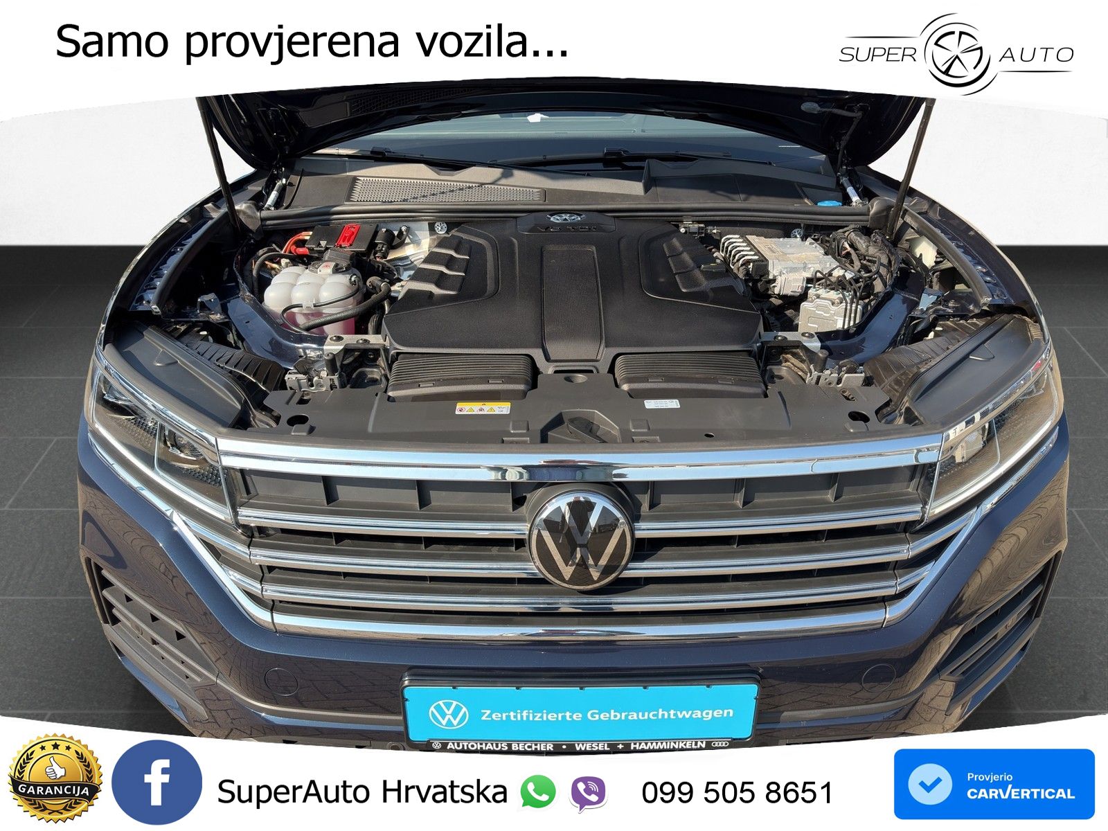 Volkswagen Touareg 3.0 V6 TDI (231 KS) 4MOTION Tiptronic ZRAČNI+ACC+GR SJED+KAM