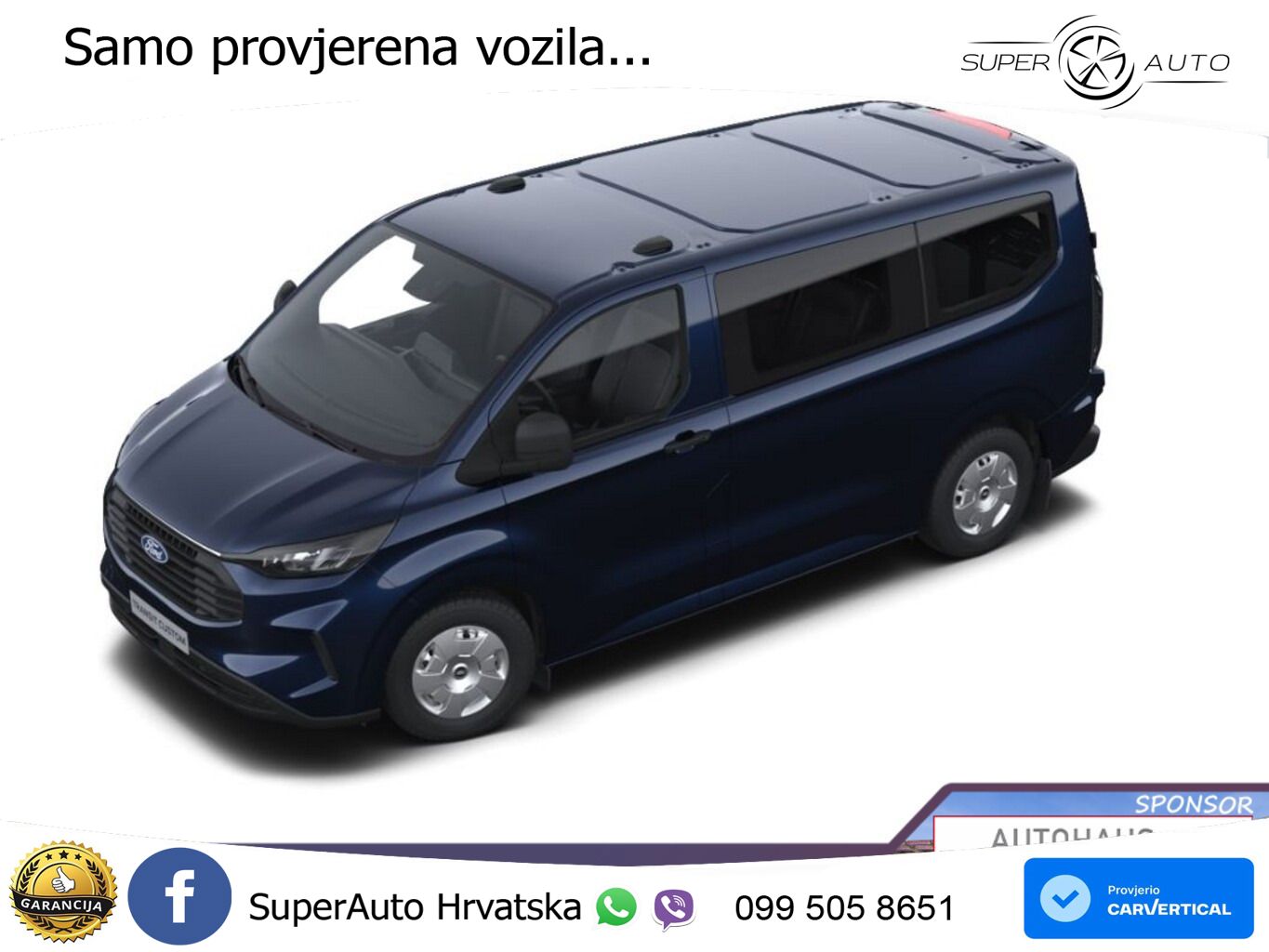 Ford Transit Custom Kombi Trend L1 LED SHZ UVP-35%* 150 KS