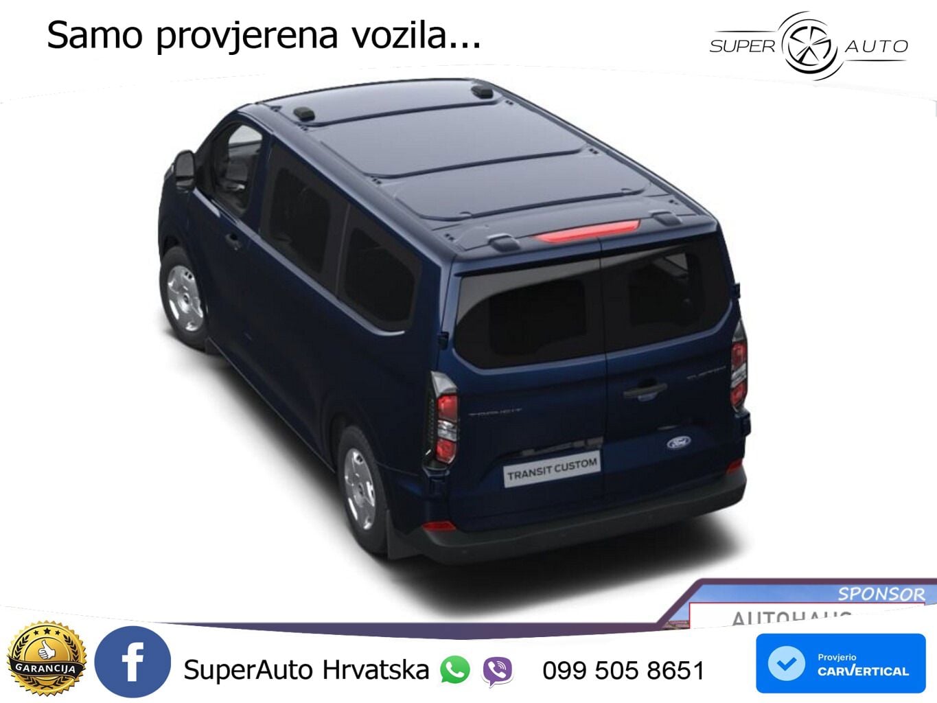 Ford Transit Custom Kombi Trend L1 LED SHZ UVP-35%* 150 KS