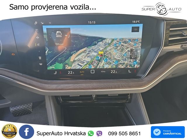 Volkswagen Touareg 3.0 V6 TDI (286 KS) 4MOTION Tiptronic ZRAČNI+ACC+GR SJED+KAM+PANO