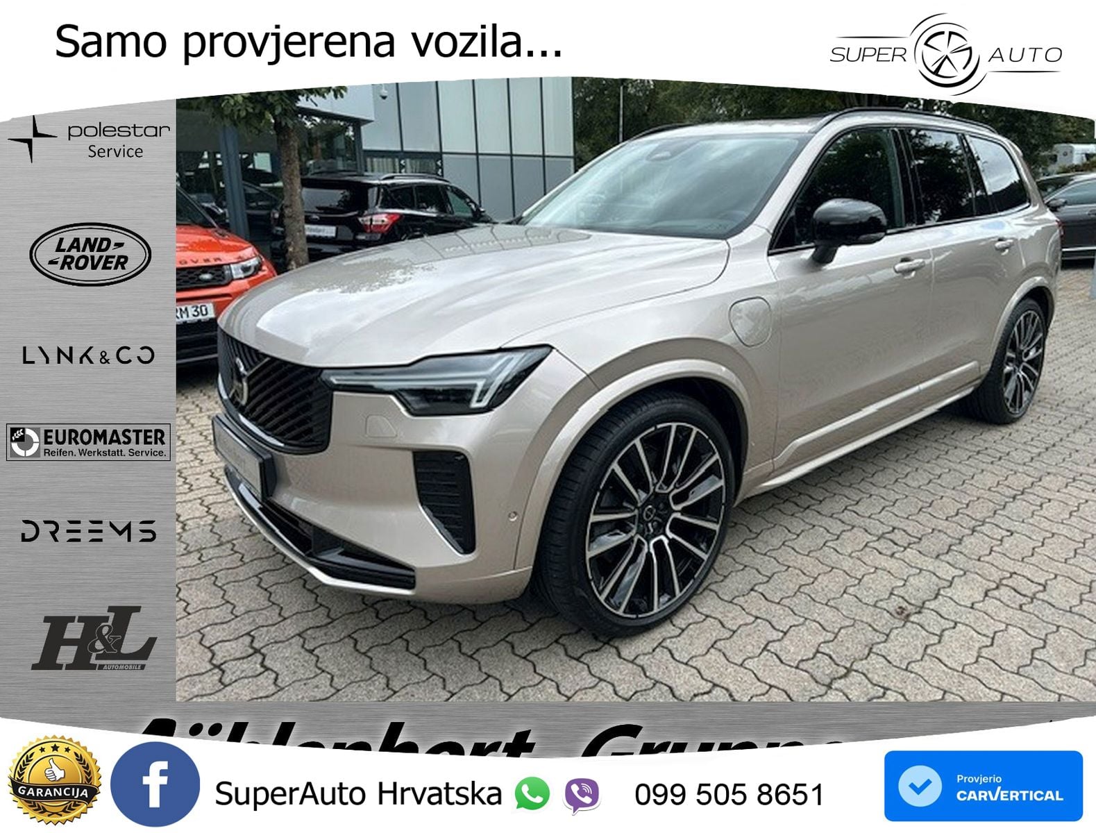 Volvo XC90 2.0 T8 AWD Automatic ACC+HEAD+4xGR SJED+360+PANO