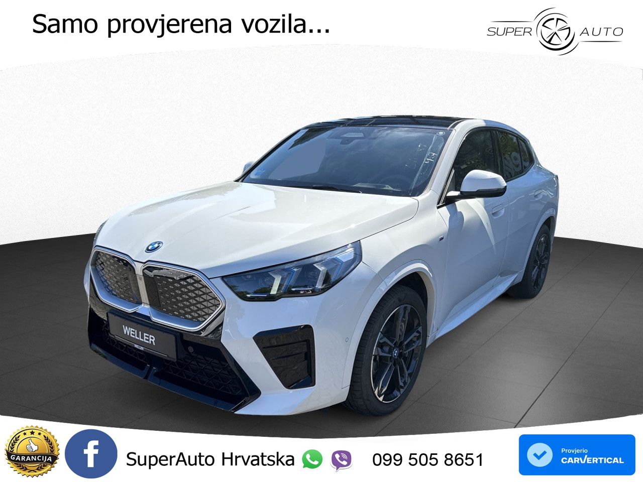 BMW iX2 66.5 kWh (204 KS) eDrive20