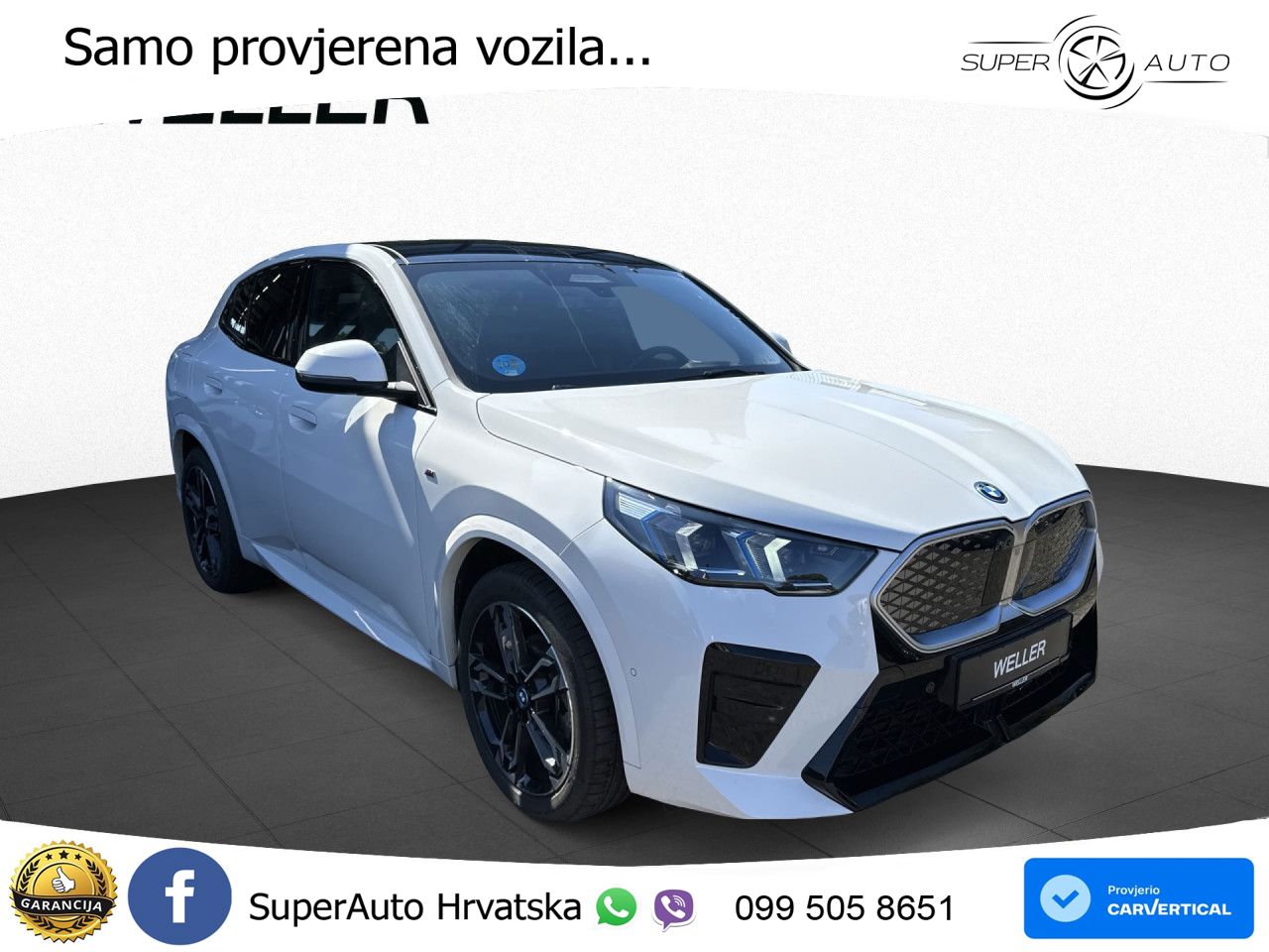 BMW iX2 66.5 kWh (204 KS) eDrive20