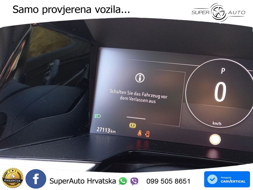 Opel Grandland 1.2i Turbo (130 KS) Automatic GS LED+GR SJED+ACC