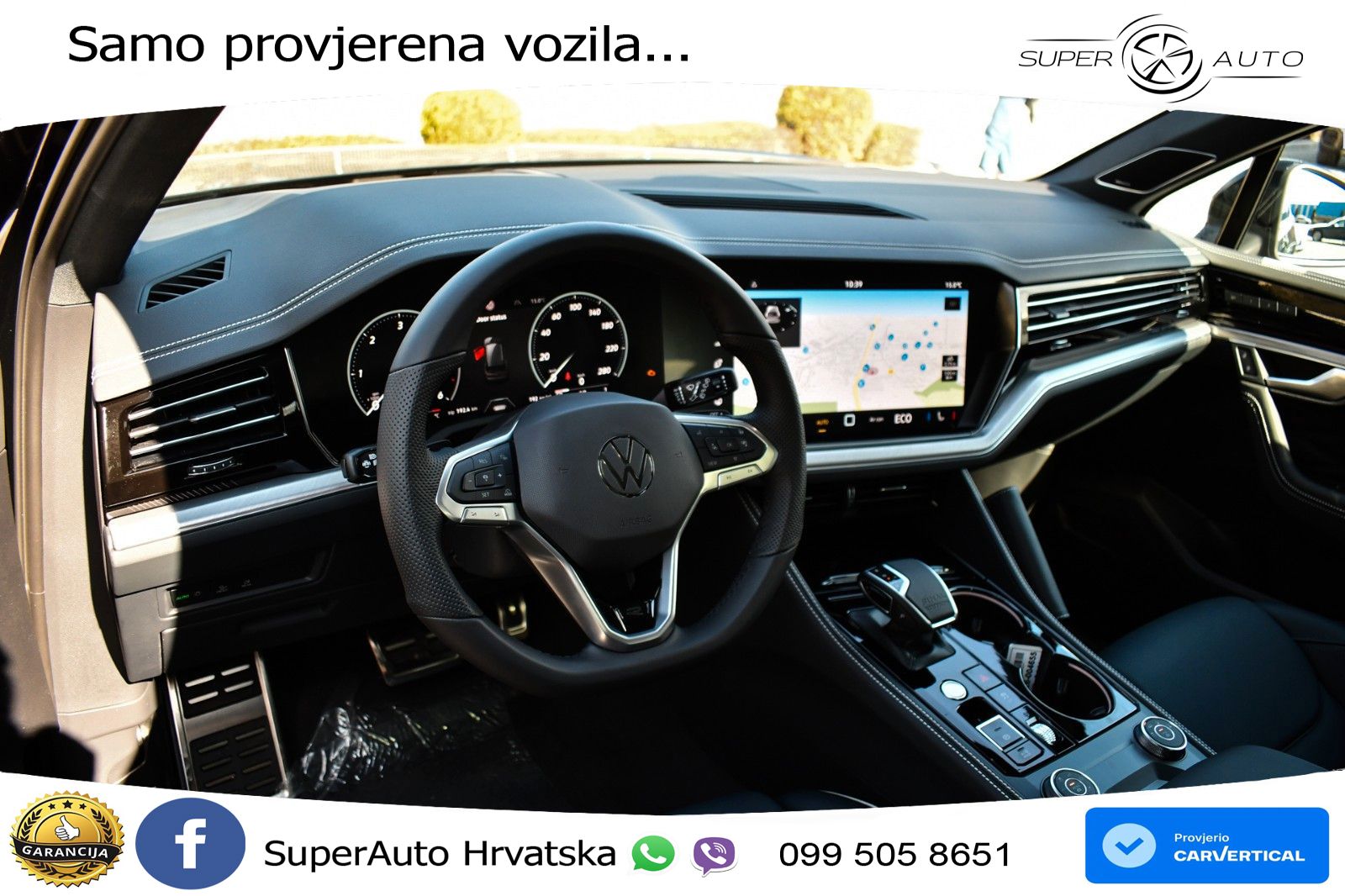 Volkswagen Touareg 3.0 V6 TDI (286 KS) 4MOTION Tiptronic ZRAČNI+ACC+GR SJED+KAM+PANO