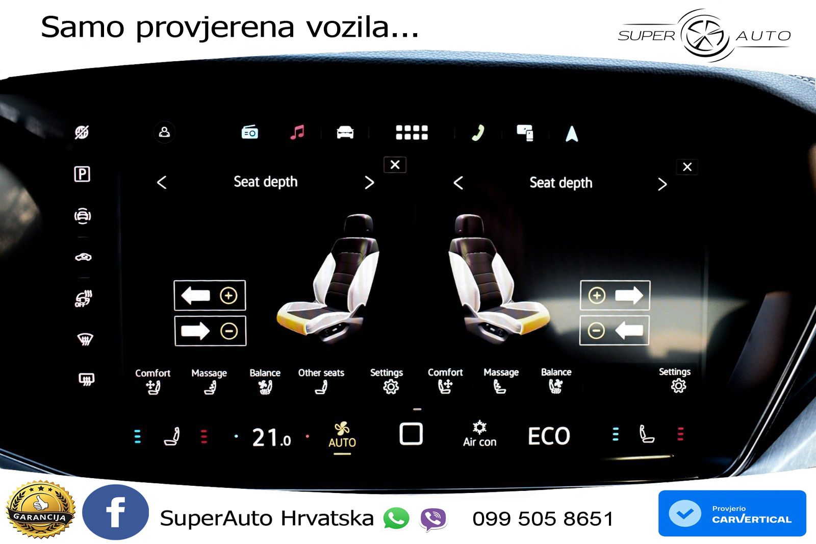 Volkswagen Touareg 3.0 V6 TDI (286 KS) 4MOTION Tiptronic ZRAČNI+ACC+GR SJED+KAM+PANO