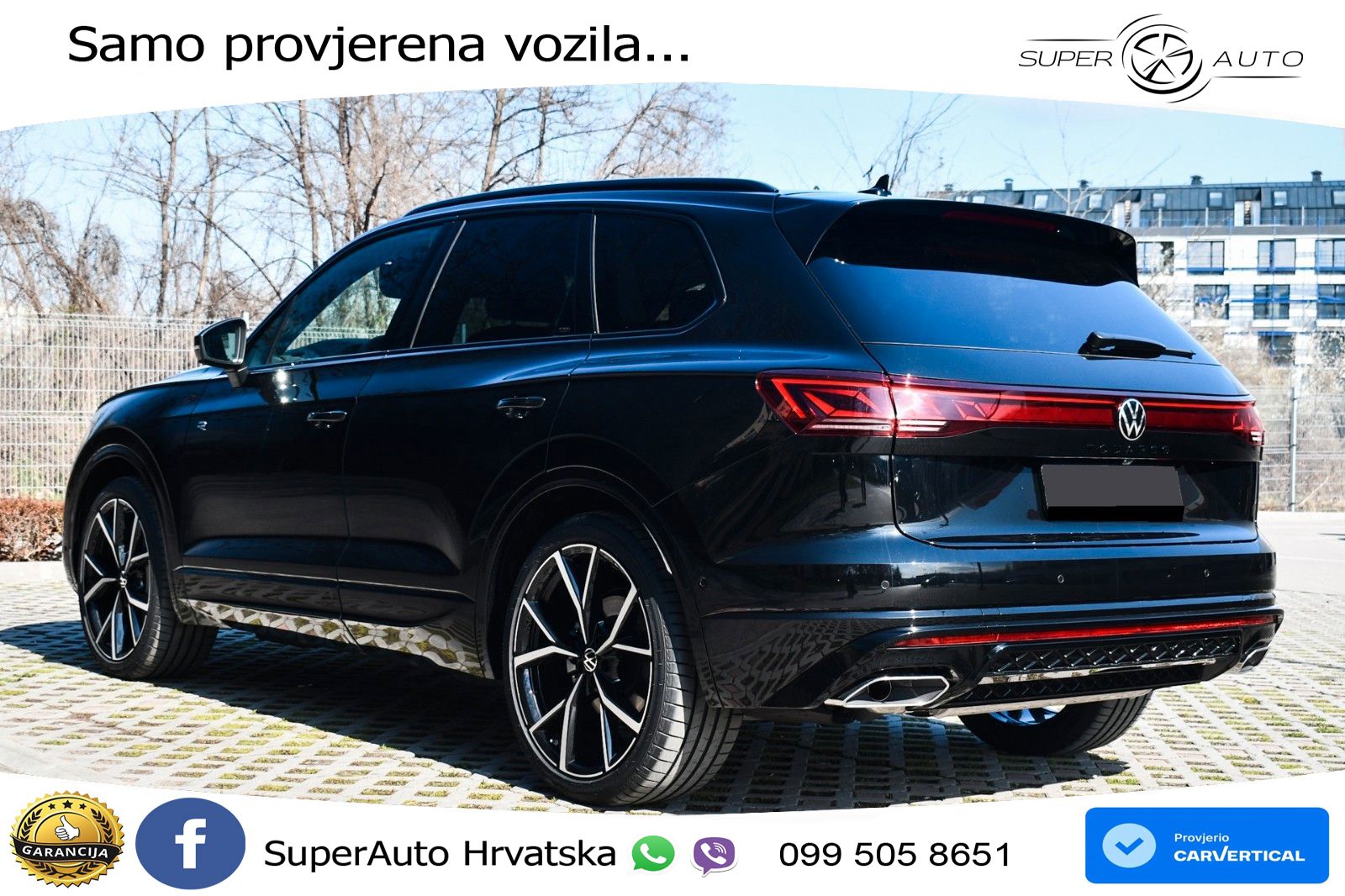 Volkswagen Touareg 3.0 V6 TDI (286 KS) 4MOTION Tiptronic ZRAČNI+ACC+GR SJED+KAM+PANO