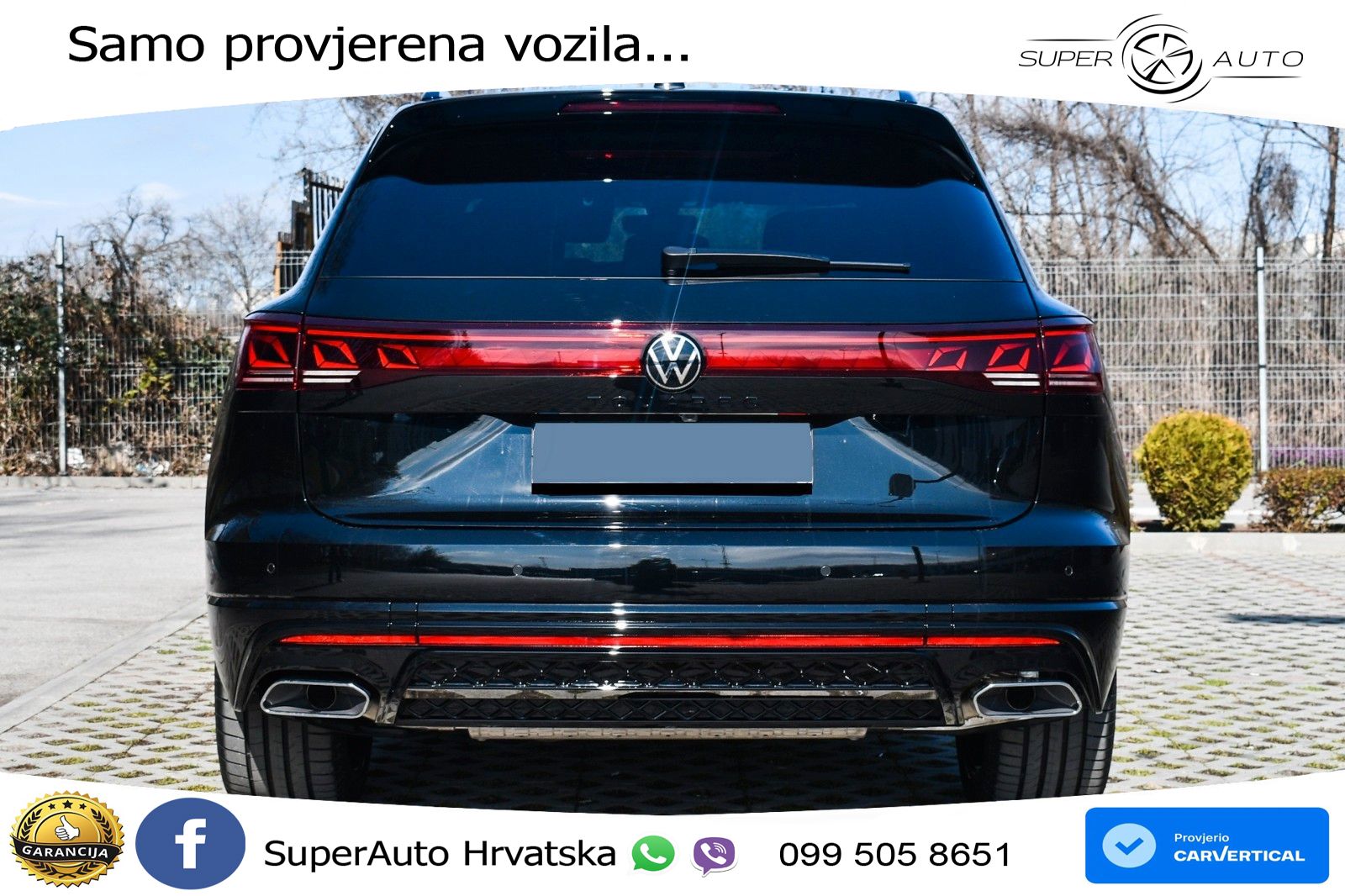 Volkswagen Touareg 3.0 V6 TDI (286 KS) 4MOTION Tiptronic ZRAČNI+ACC+GR SJED+KAM+PANO