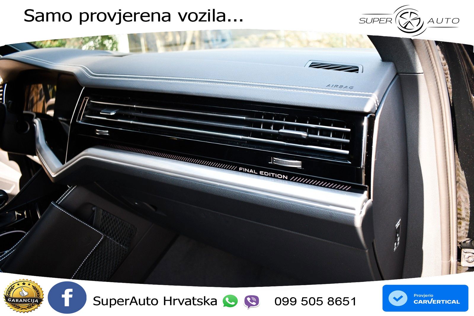 Volkswagen Touareg 3.0 V6 TDI (286 KS) 4MOTION Tiptronic ZRAČNI+ACC+GR SJED+KAM+PANO
