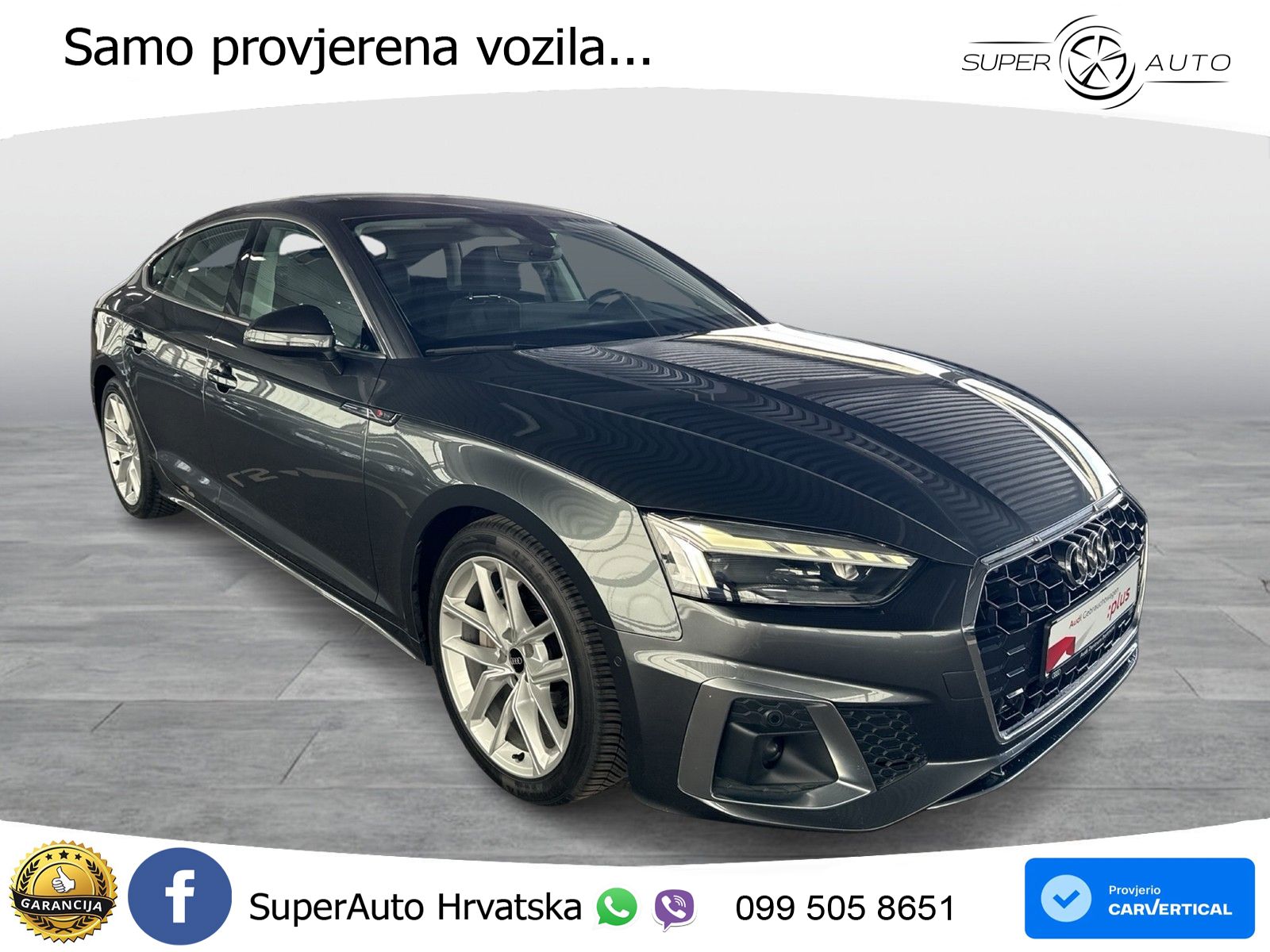 Audi A5 Sportback 40 TDI (204 KS) S tronic S line LED+GR SJED+ACC