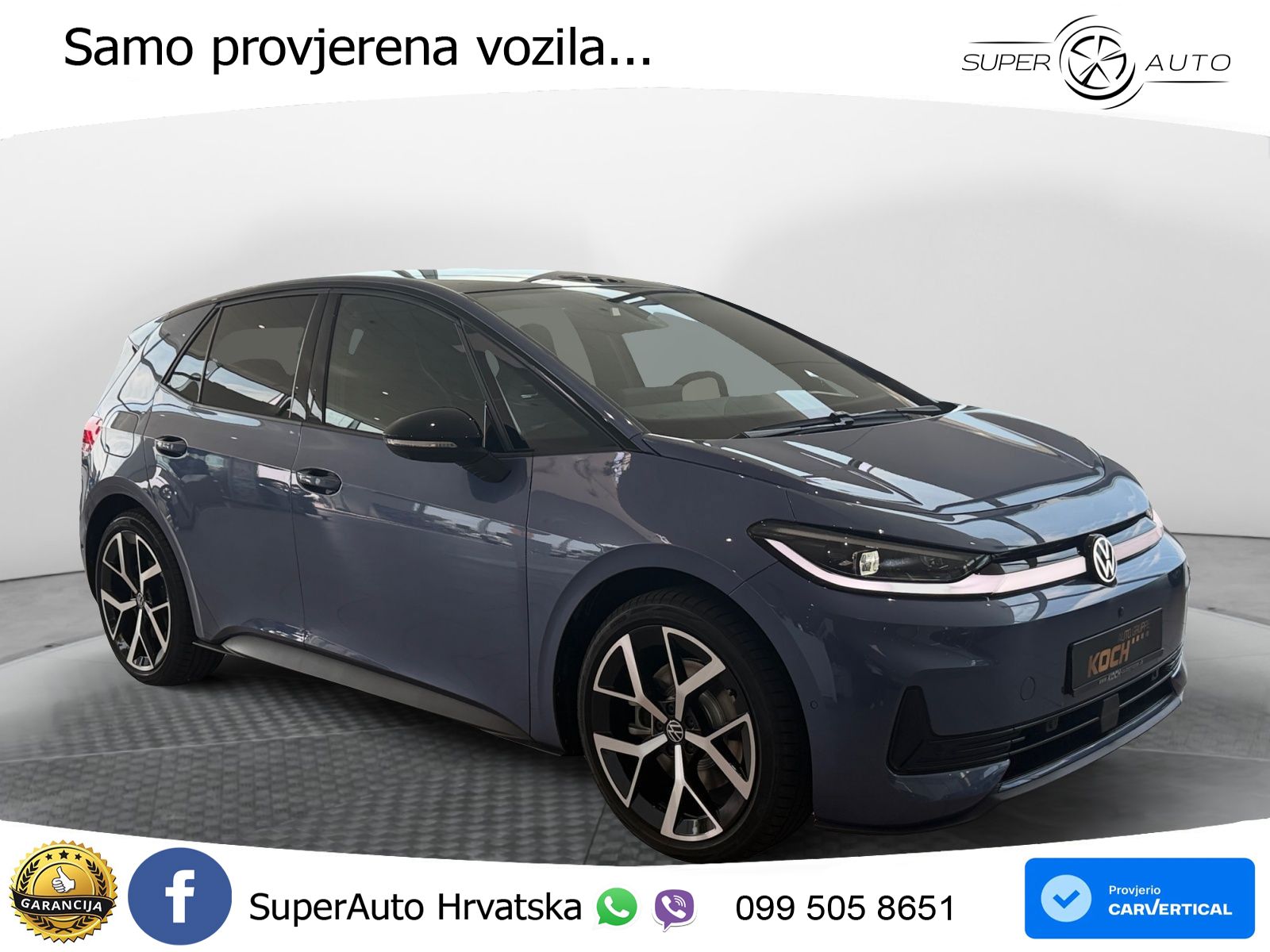 Volkswagen ID.3 79 kWh (231 KS) LED+GR SJED+ACC