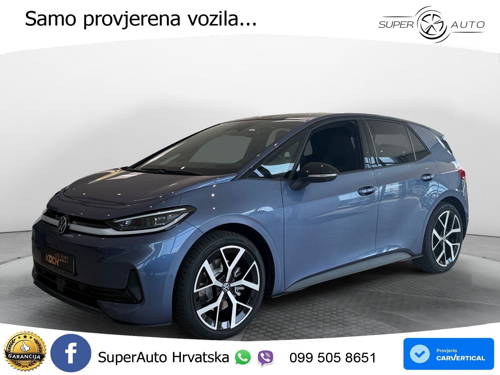 Volkswagen ID.3 79 kWh (231 KS) LED+GR SJED+ACC
