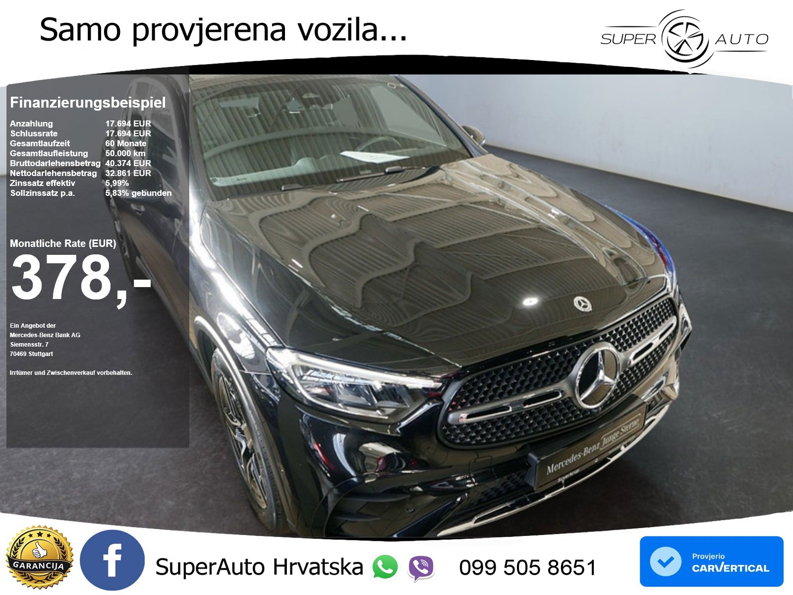 Mercedes GLC 220d (197 KS) 4MATIC 9G-TRONIC AMG LED+GR SJED+ACC