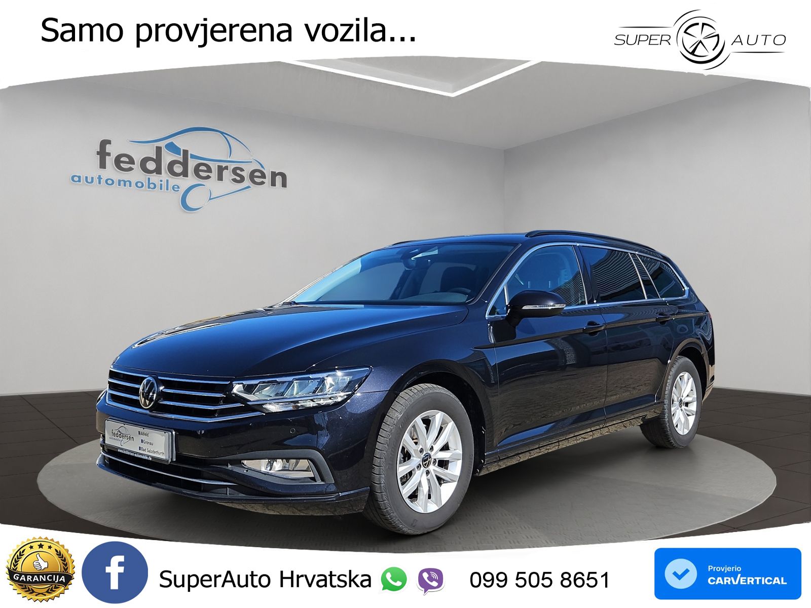 Volkswagen Passat Variant 2.0 TDI (150 KS) DSG Business LED+GR SJED+ACC