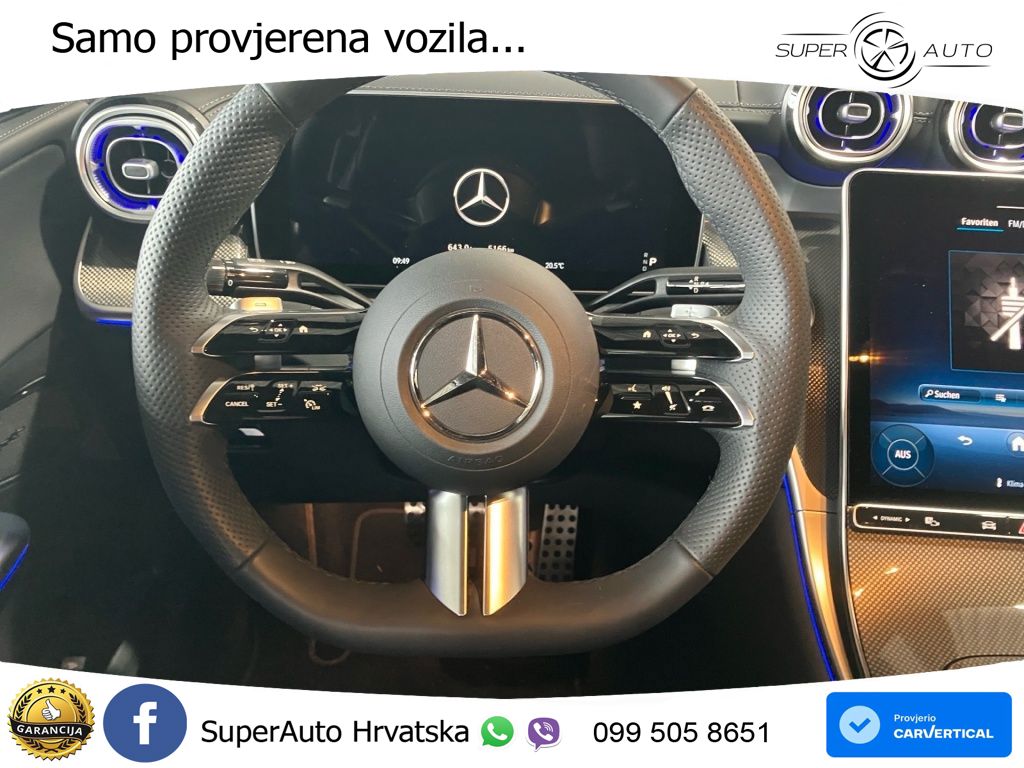 Mercedes GLC 220d (197 KS) 4MATIC 9G-TRONIC AMG LED+GR SJED+ACC