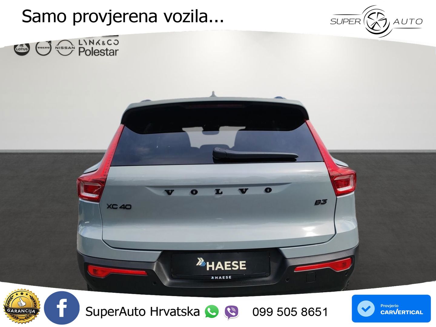 Volvo XC40 2.0 B3 163 KS Automatic LED+GR SJED+ACC