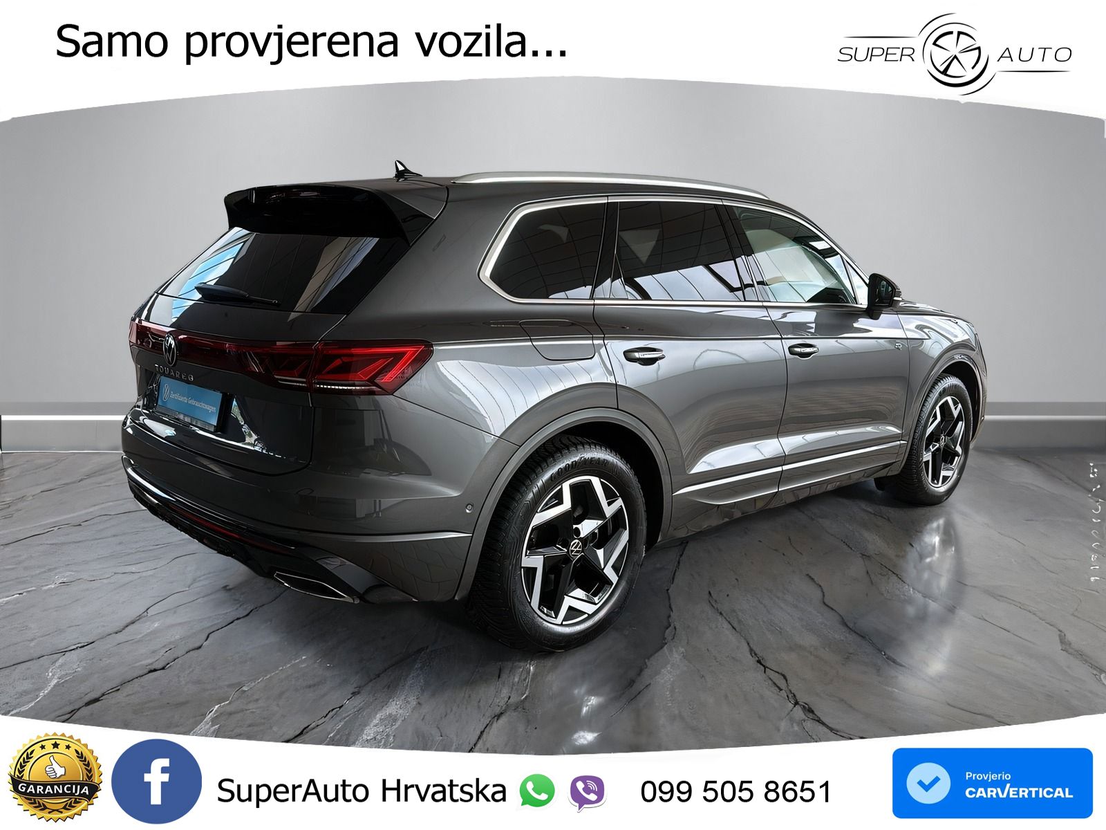 Volkswagen Touareg 3.0 V6 TDI (231 KS) 4MOTION Tiptronic ZRAČNI+ACC+4xGR SJED+KAM