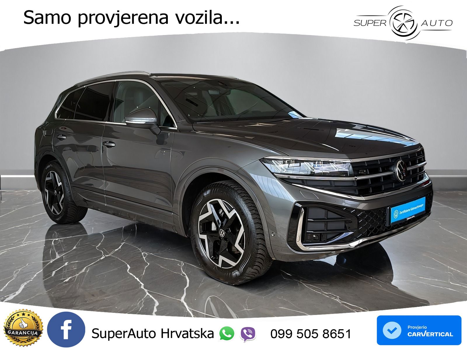 Volkswagen Touareg 3.0 V6 TDI (231 KS) 4MOTION Tiptronic ZRAČNI+ACC+4xGR SJED+KAM