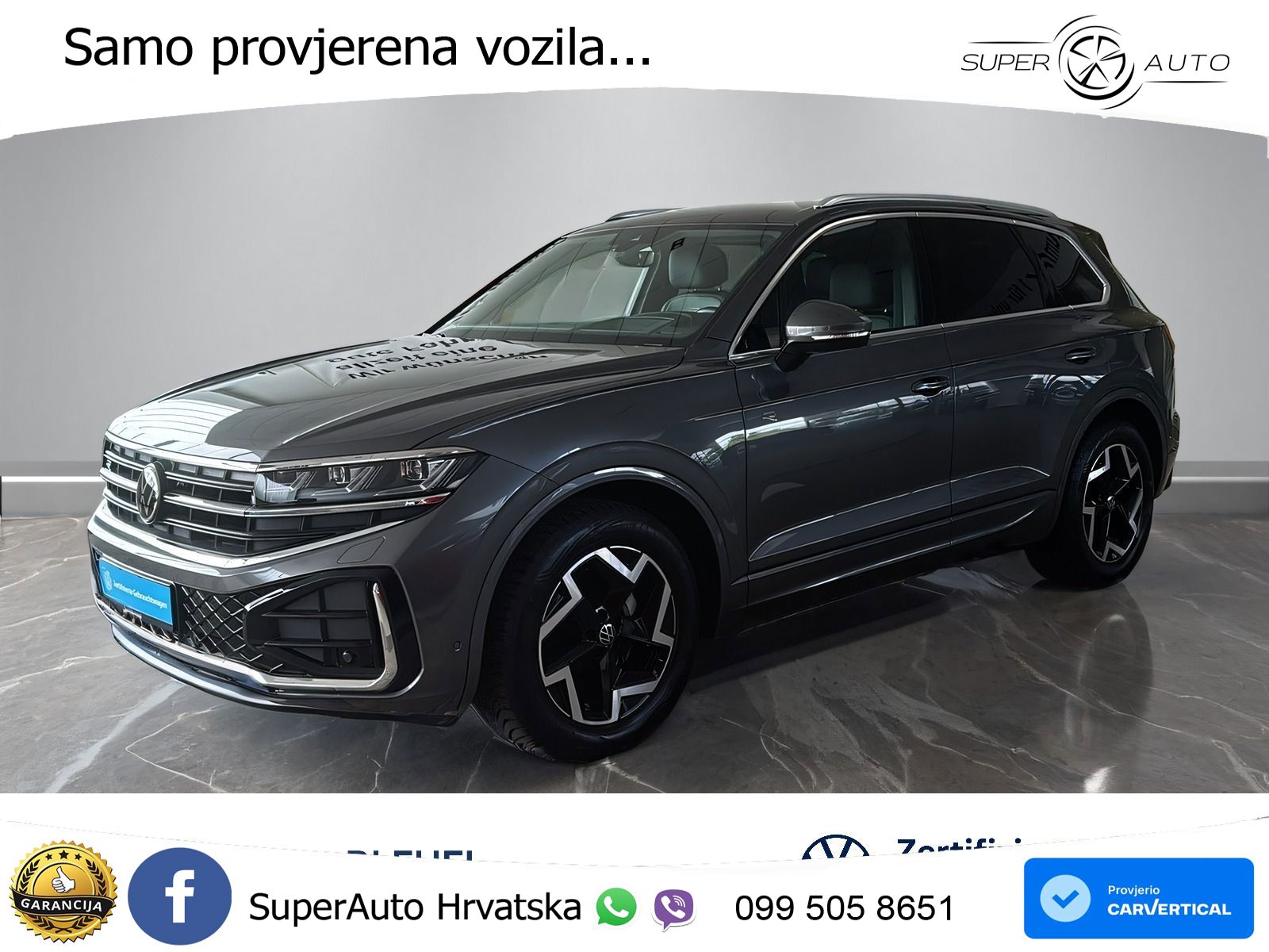 Volkswagen Touareg 3.0 V6 TDI (231 KS) 4MOTION Tiptronic ZRAČNI+ACC+4xGR SJED+KAM