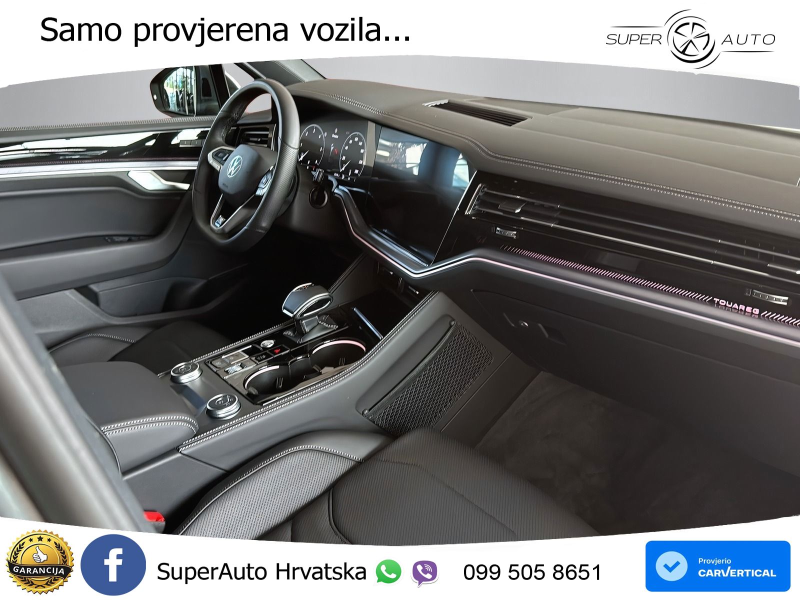 Volkswagen Touareg 3.0 V6 TDI (231 KS) 4MOTION Tiptronic ZRAČNI+ACC+4xGR SJED+KAM