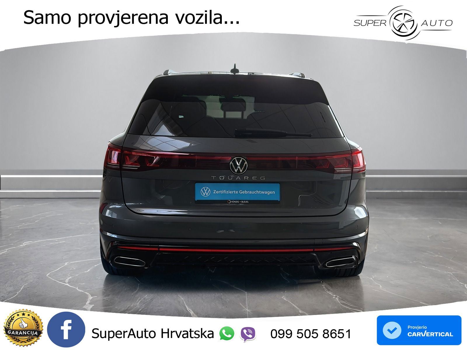 Volkswagen Touareg 3.0 V6 TDI (231 KS) 4MOTION Tiptronic ZRAČNI+ACC+4xGR SJED+KAM