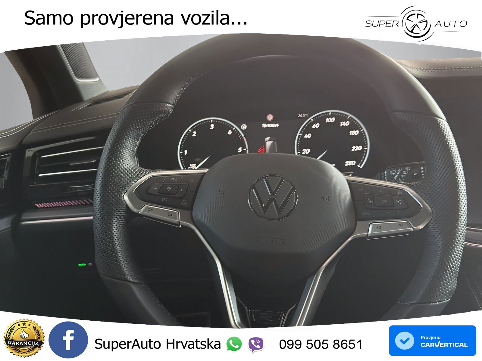 Volkswagen Touareg 3.0 V6 TDI (231 KS) 4MOTION Tiptronic ZRAČNI+ACC+4xGR SJED+KAM