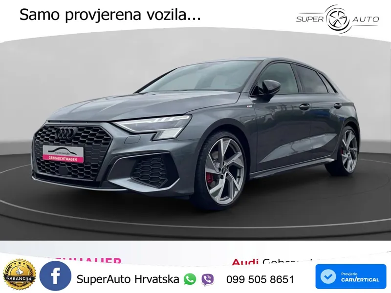 Audi A3 35 TFSI (150 KS) S tronic S line MATRIX+GR SJED+KAM
