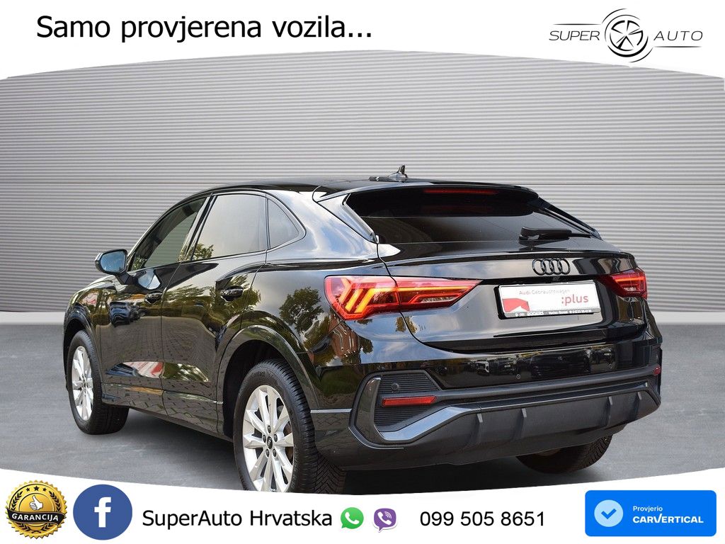 Audi Q3 Sportback 45 TFSIe (245 KS) S tronic