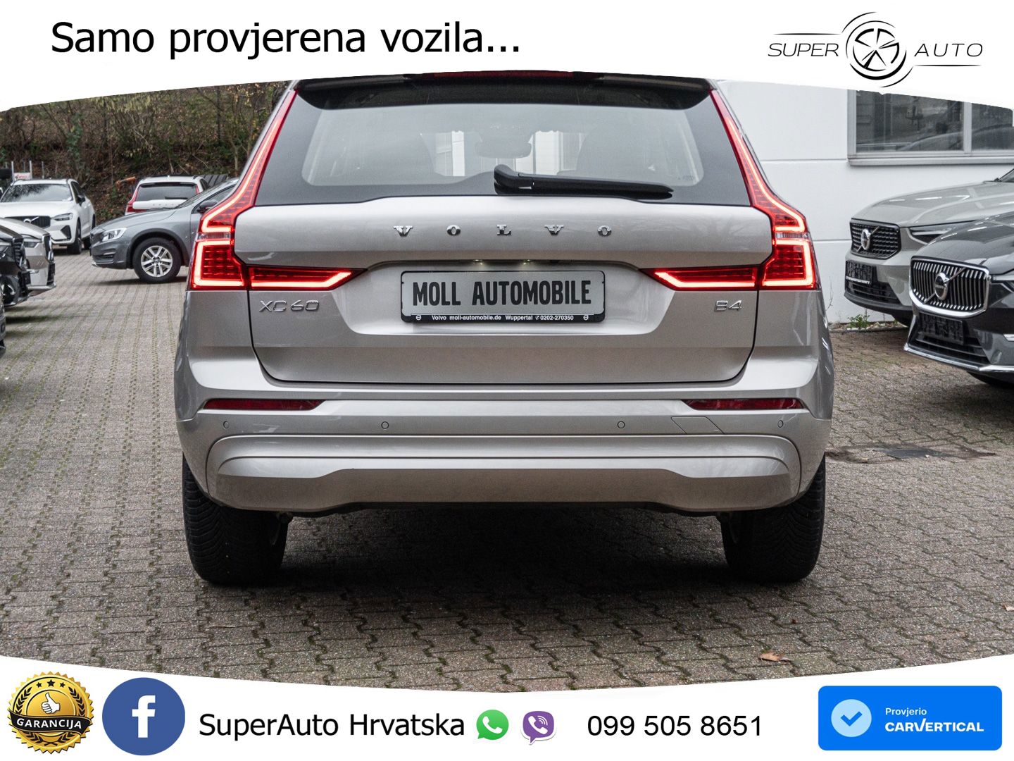 Volvo XC60 B4 Diesel FWD Geartronic LED+GR SJED+ACC