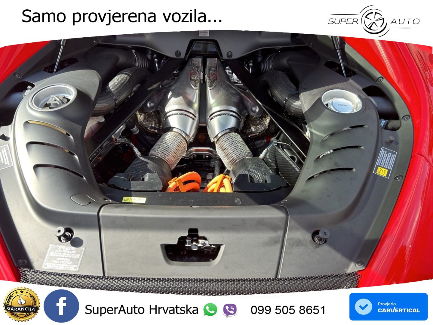 Ferrari 296 GTB 3.0 V6 (830 KS) F1 DCT