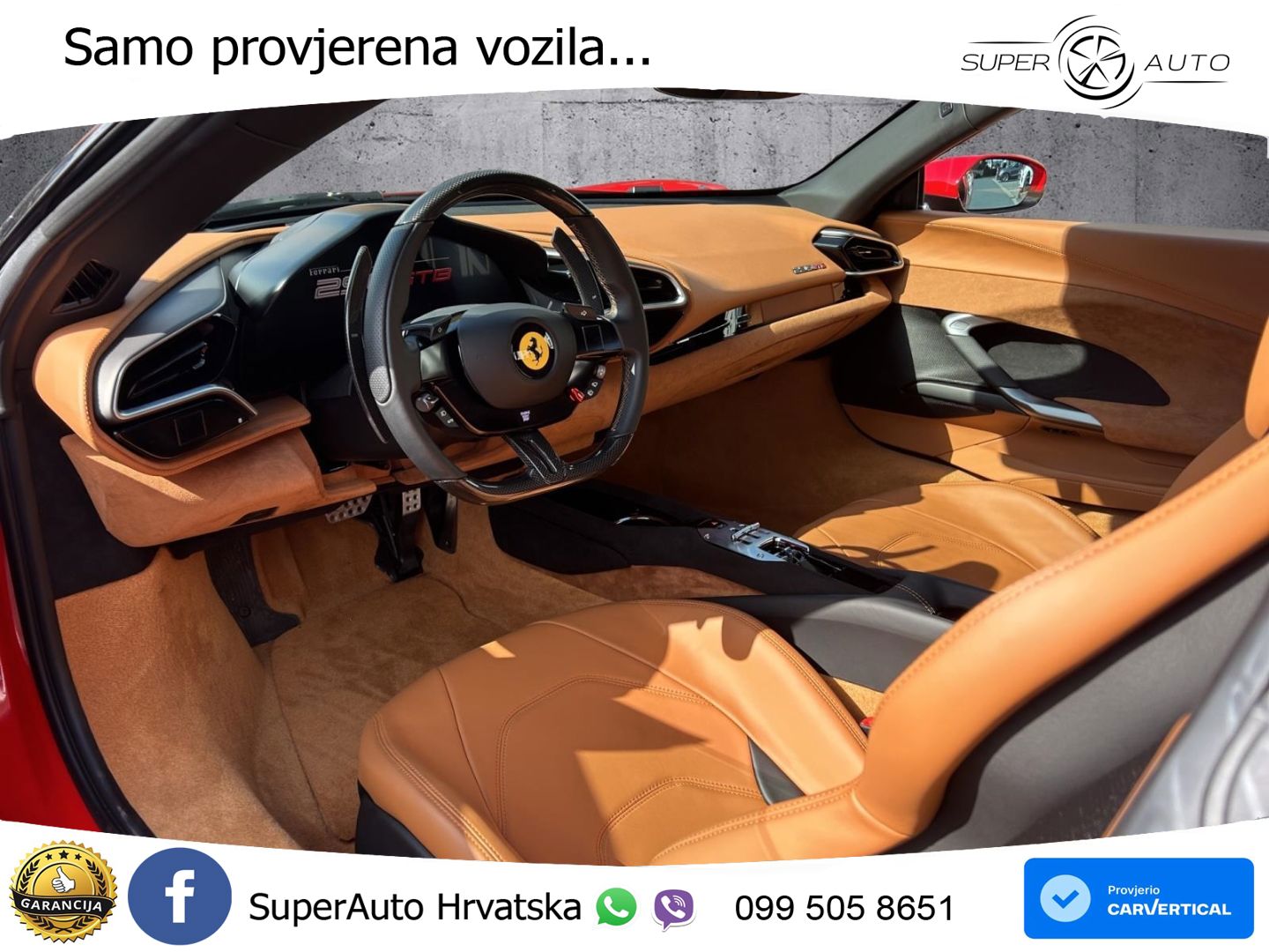 Ferrari 296 GTB 3.0 V6 (830 KS) F1 DCT