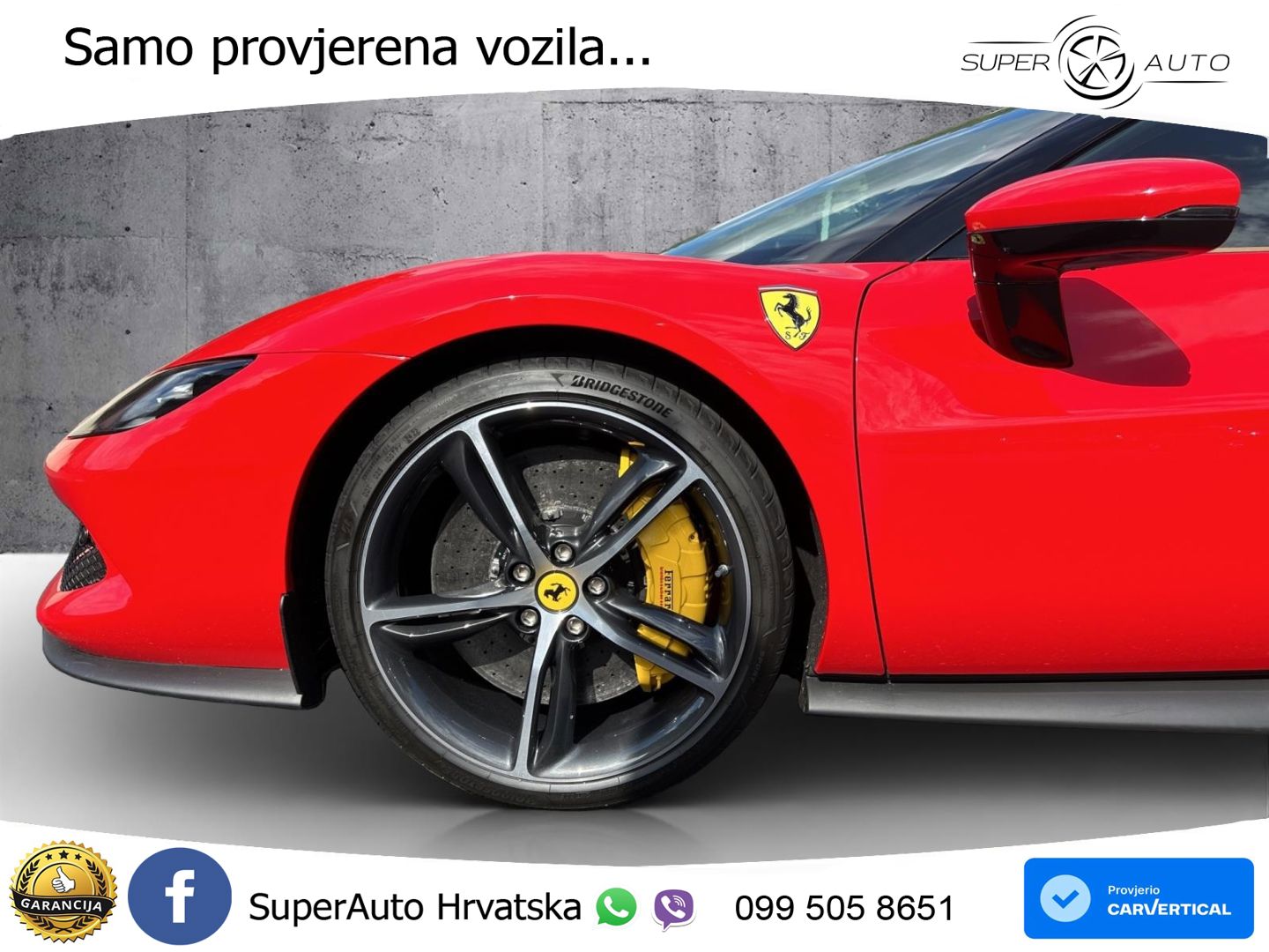 Ferrari 296 GTB 3.0 V6 (830 KS) F1 DCT
