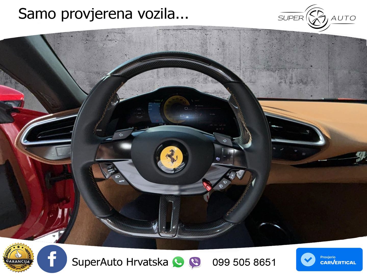 Ferrari 296 GTB 3.0 V6 (830 KS) F1 DCT