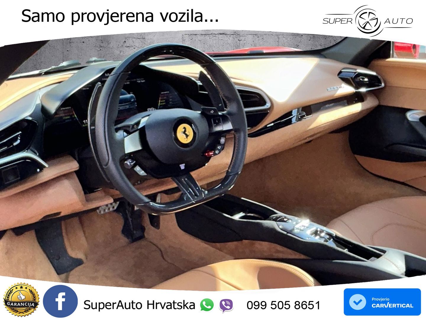 Ferrari 296 GTB 3.0 V6 (830 KS) F1 DCT