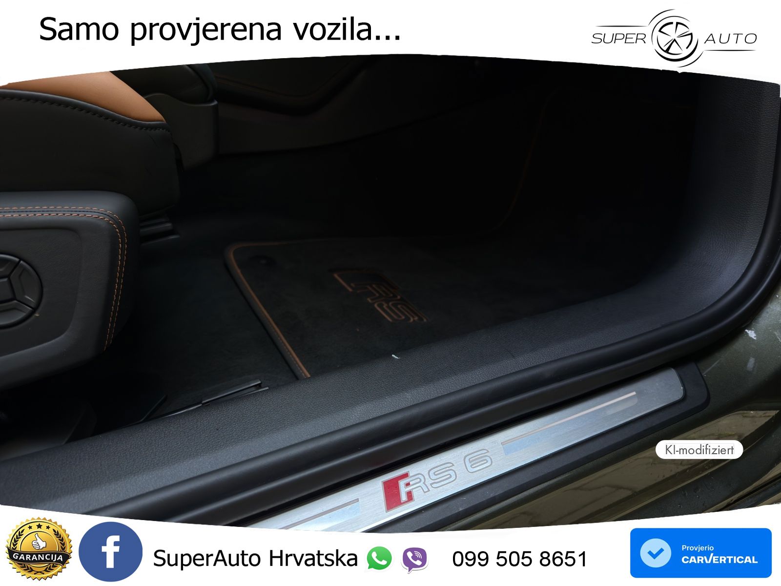 Audi RS6 Avant 4.0 TFSI V8 performance (630 KS)  quattro tiptronic MATRIX+GR SJED+KAM