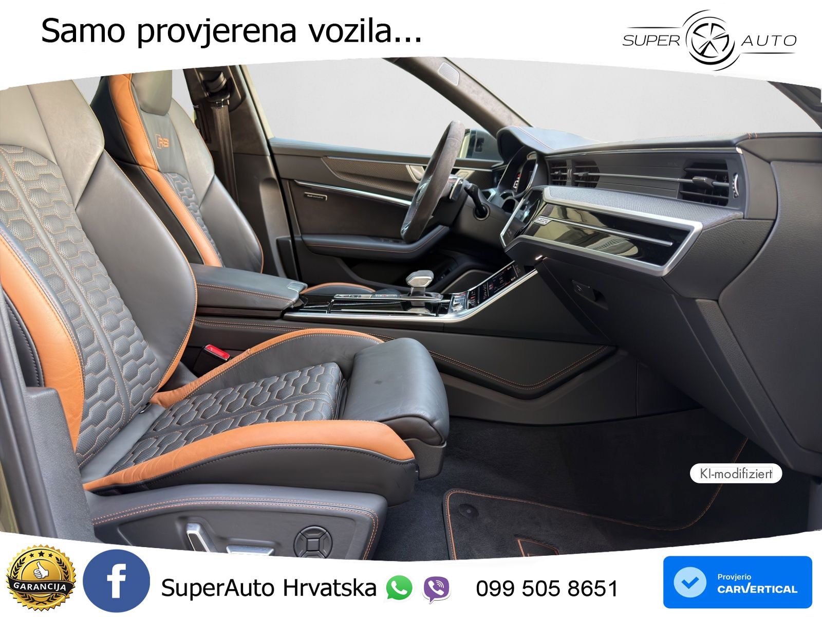 Audi RS6 Avant 4.0 TFSI V8 performance (630 KS)  quattro tiptronic MATRIX+GR SJED+KAM