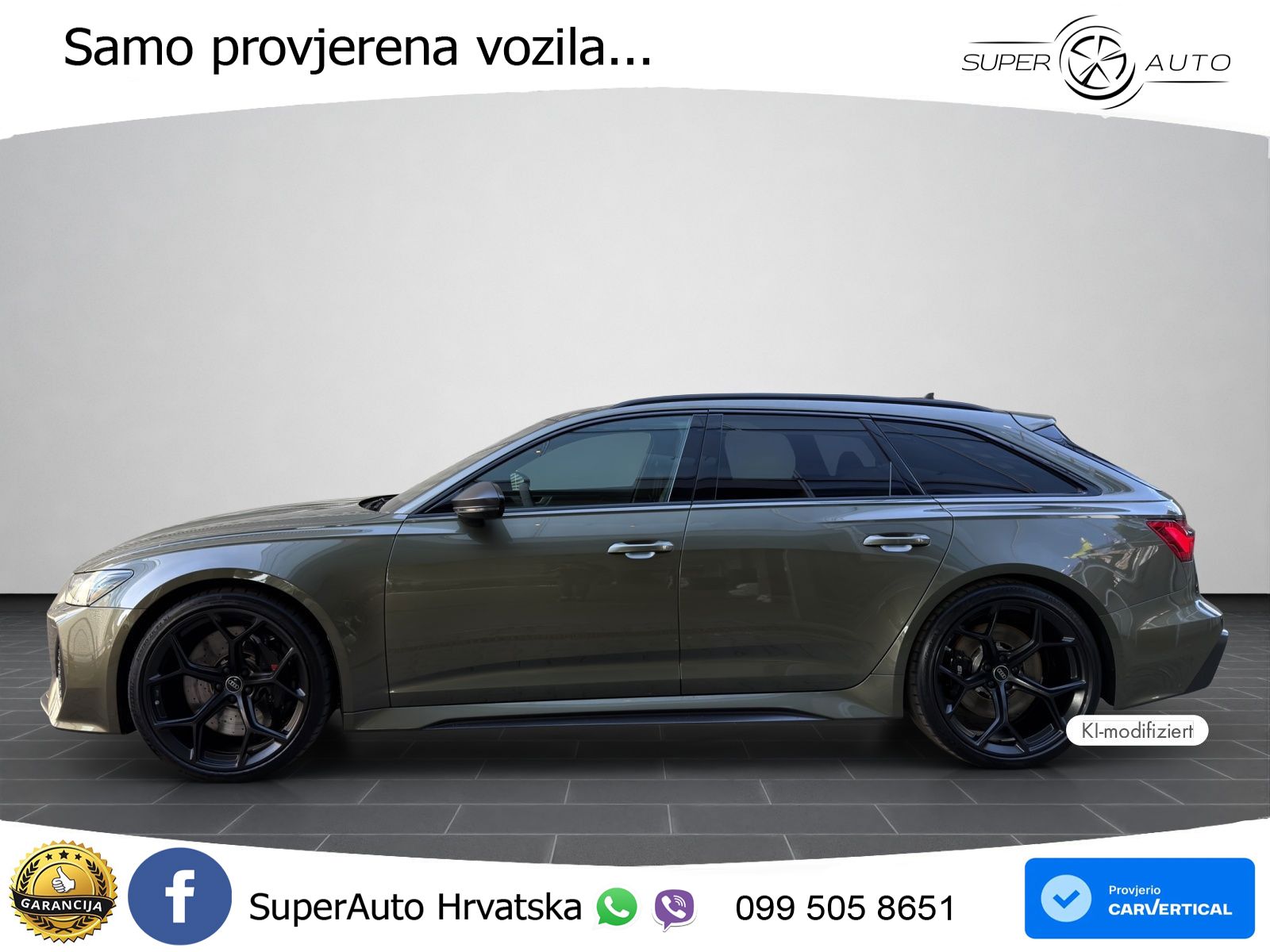 Audi RS6 Avant 4.0 TFSI V8 performance (630 KS)  quattro tiptronic MATRIX+GR SJED+KAM