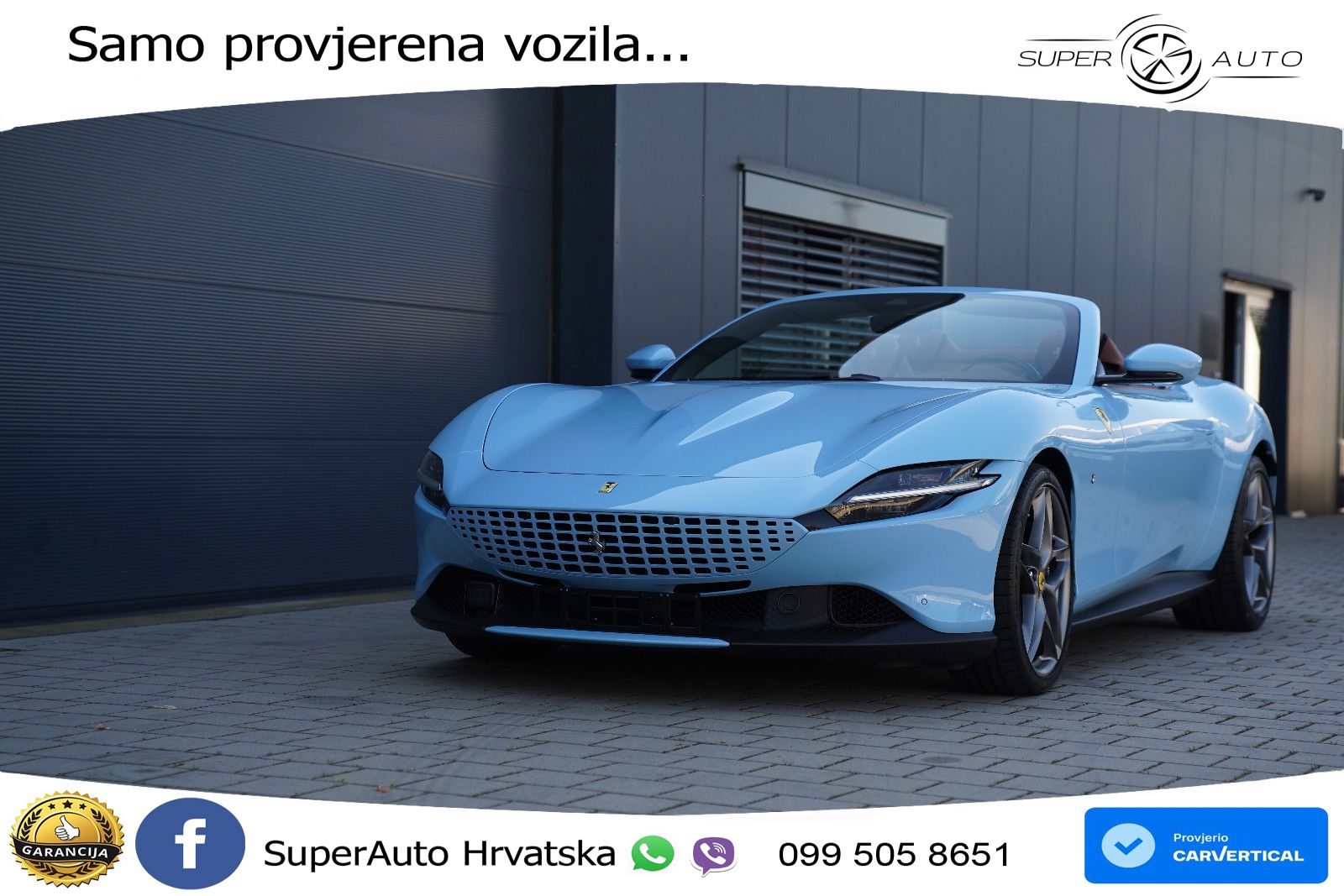 Ferrari Roma Spider 3.9 V8 (620 KS) F1 DCT