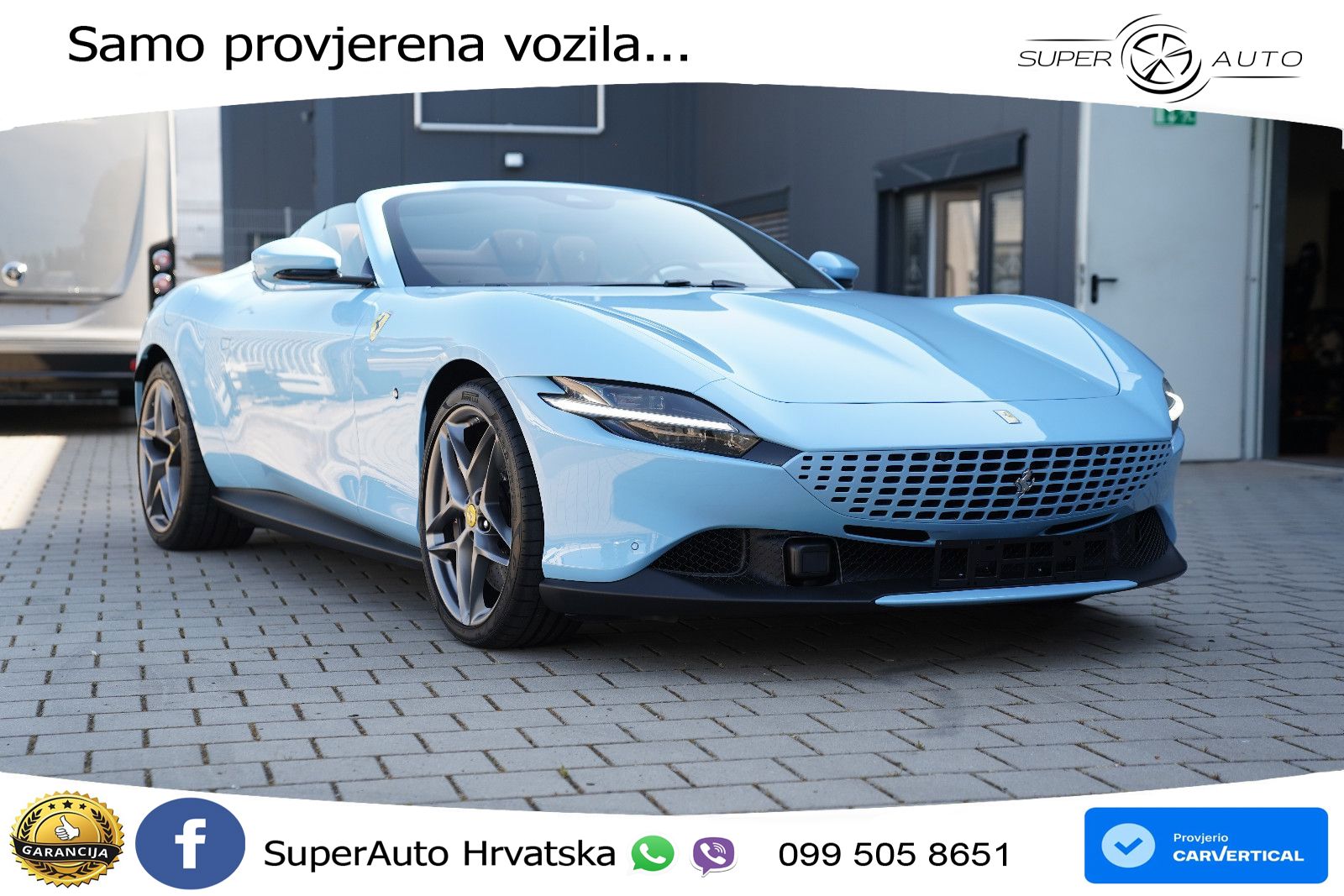 Ferrari Roma Spider 3.9 V8 (620 KS) F1 DCT