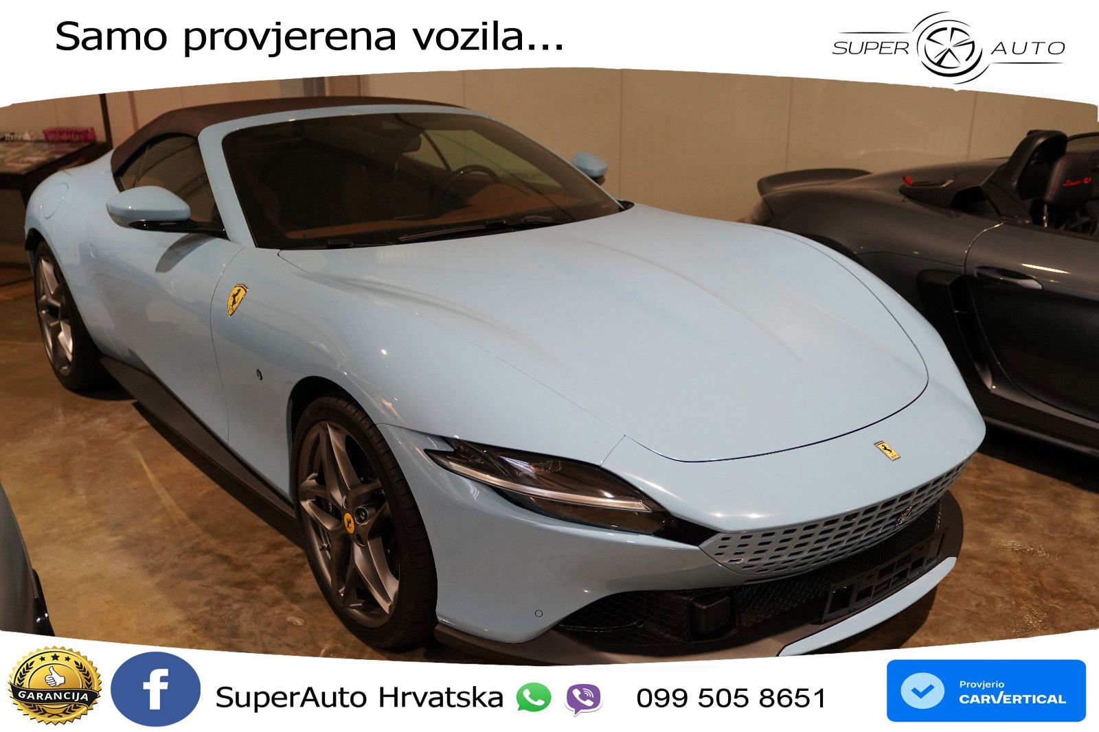 Ferrari Roma Spider 3.9 V8 (620 KS) F1 DCT