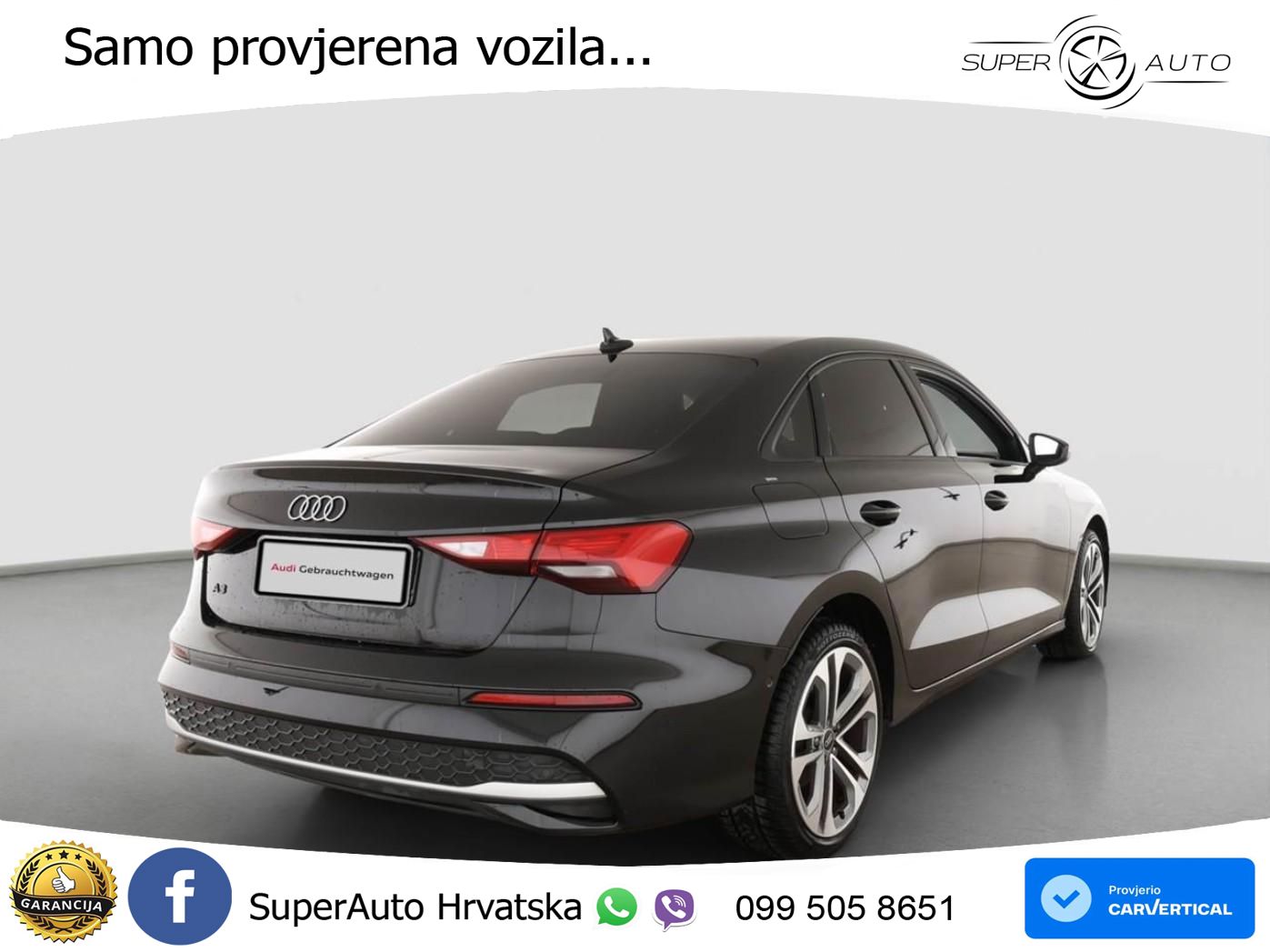 Audi A3 Limuzina 30 TFSI (116 KS) S tronic advanced