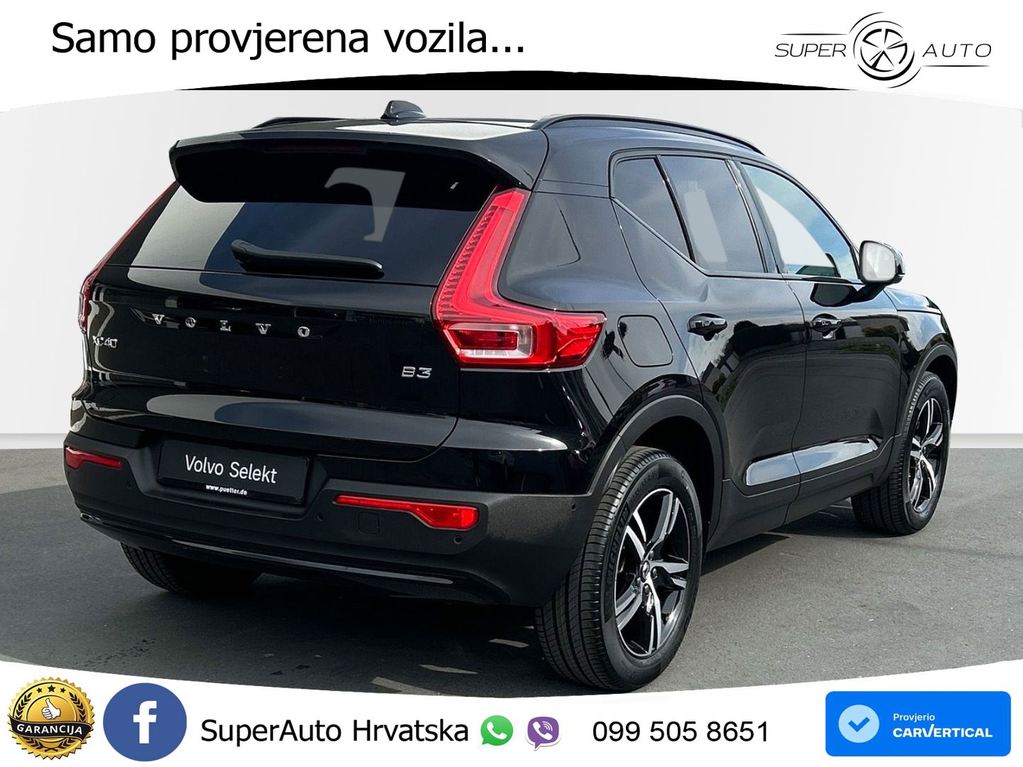Volvo XC40 2.0 B3 163 KS Automatic LED+GR SJED+ACC