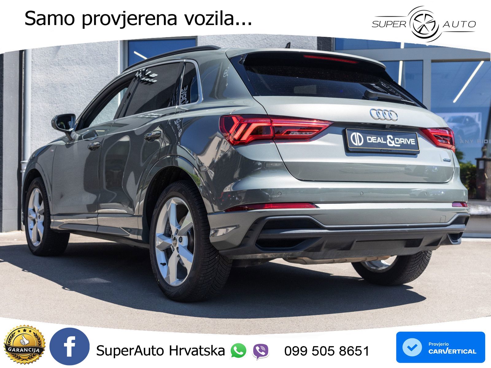 Audi Q3 45 TFSI (245 KS) quattro S tronic S line LED+GR SJED+ACC