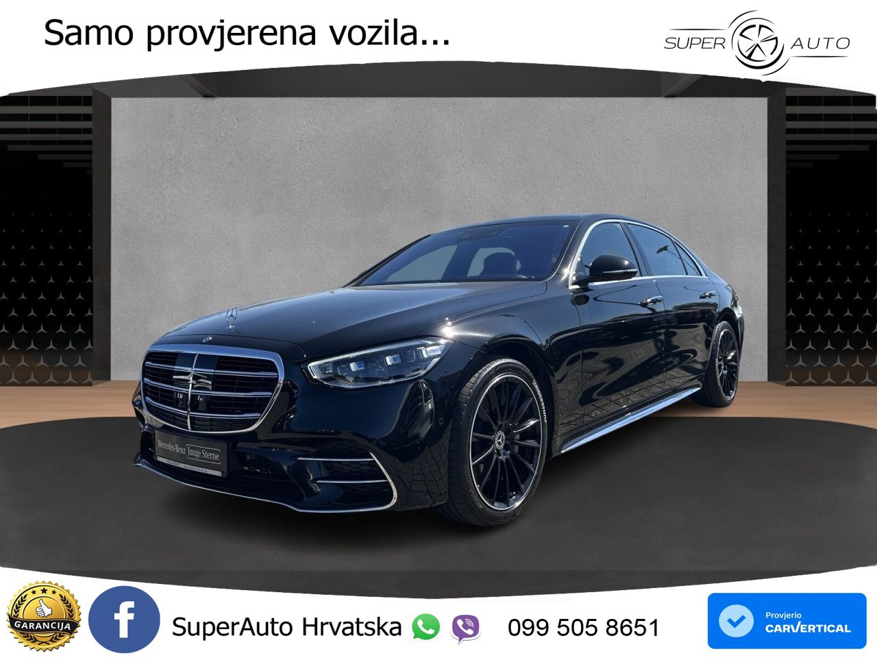 Mercedes S 450d (367 KS) EQ Boost 4MATIC 9G-TRONIC AMG ACC+HEAD+4xGR SJED+360+PANO