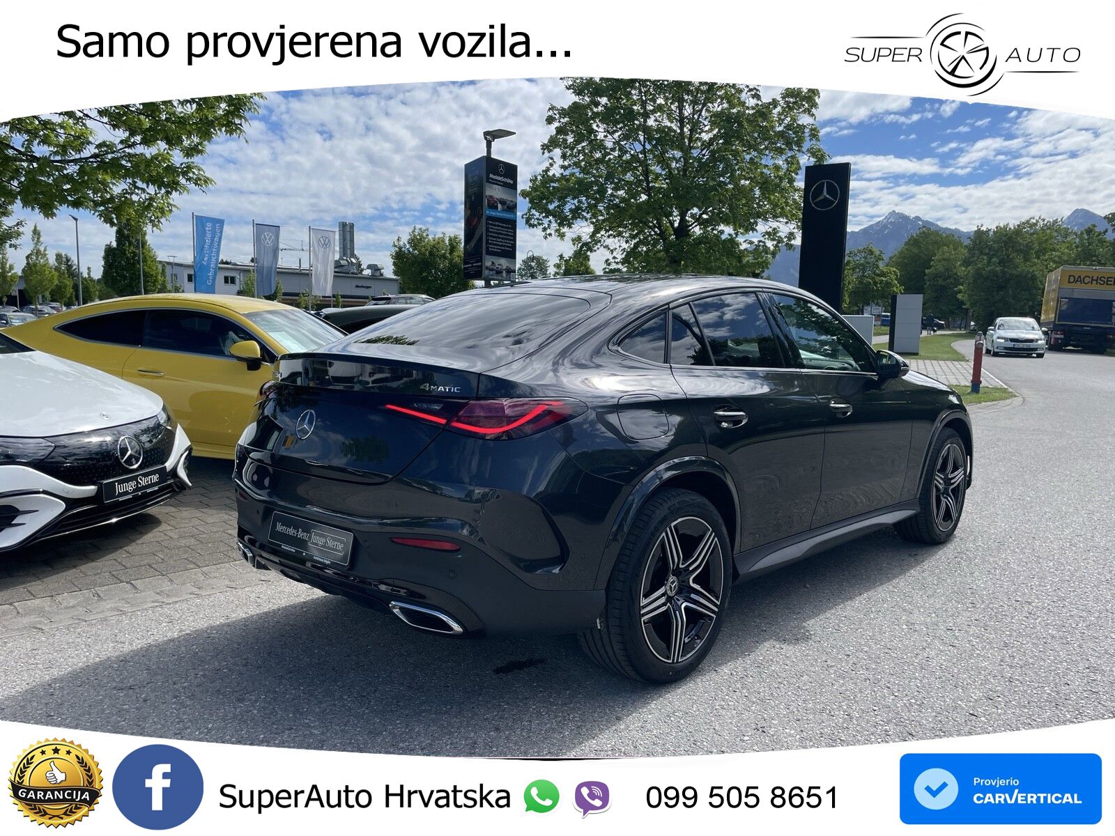Mercedes GLC Coupe 220d (197 KS) 4MATIC 9G-TRONIC AMG ACC+GR SJED+360+PANO