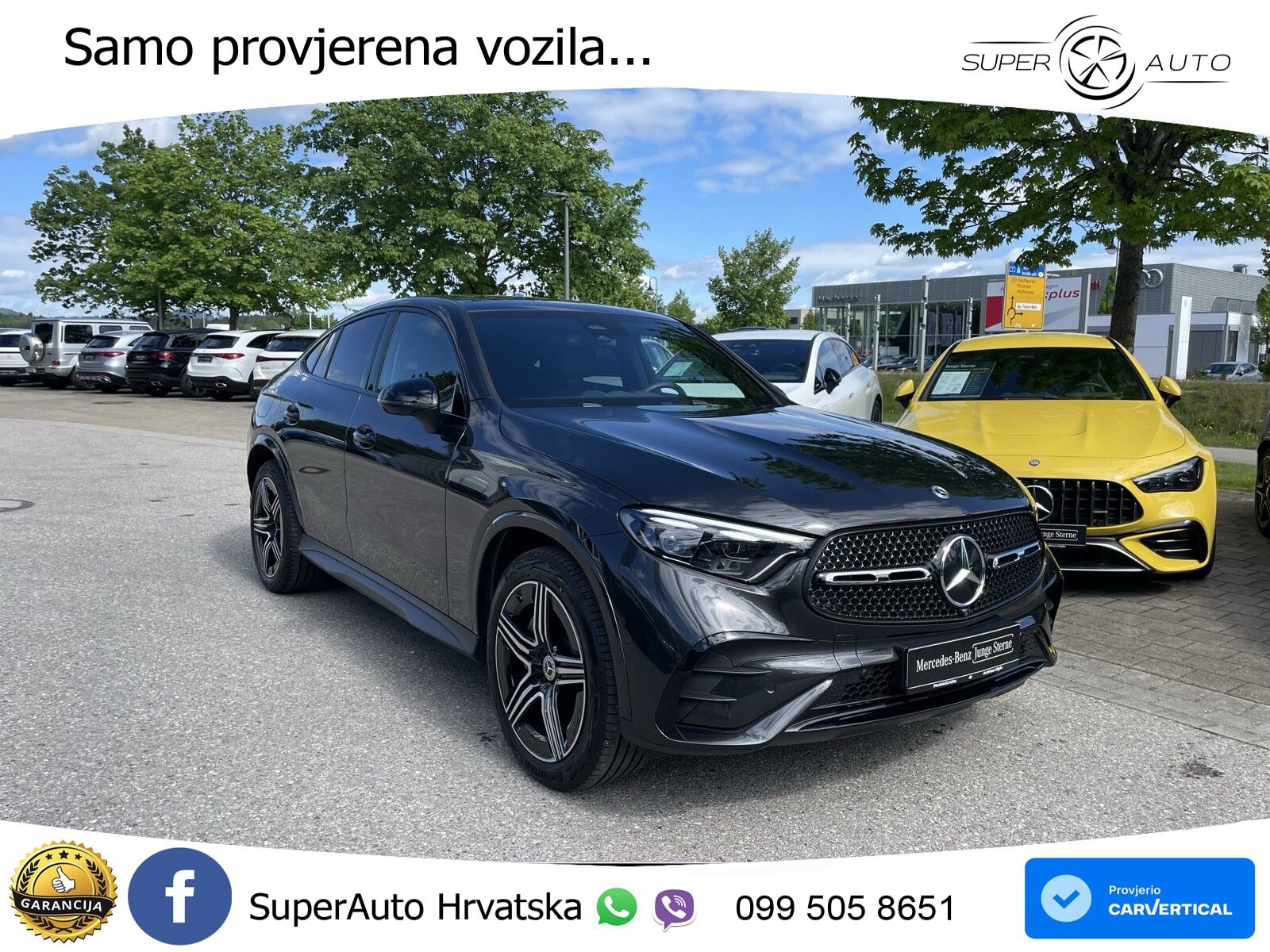 Mercedes GLC Coupe 220d (197 KS) 4MATIC 9G-TRONIC AMG ACC+GR SJED+360+PANO
