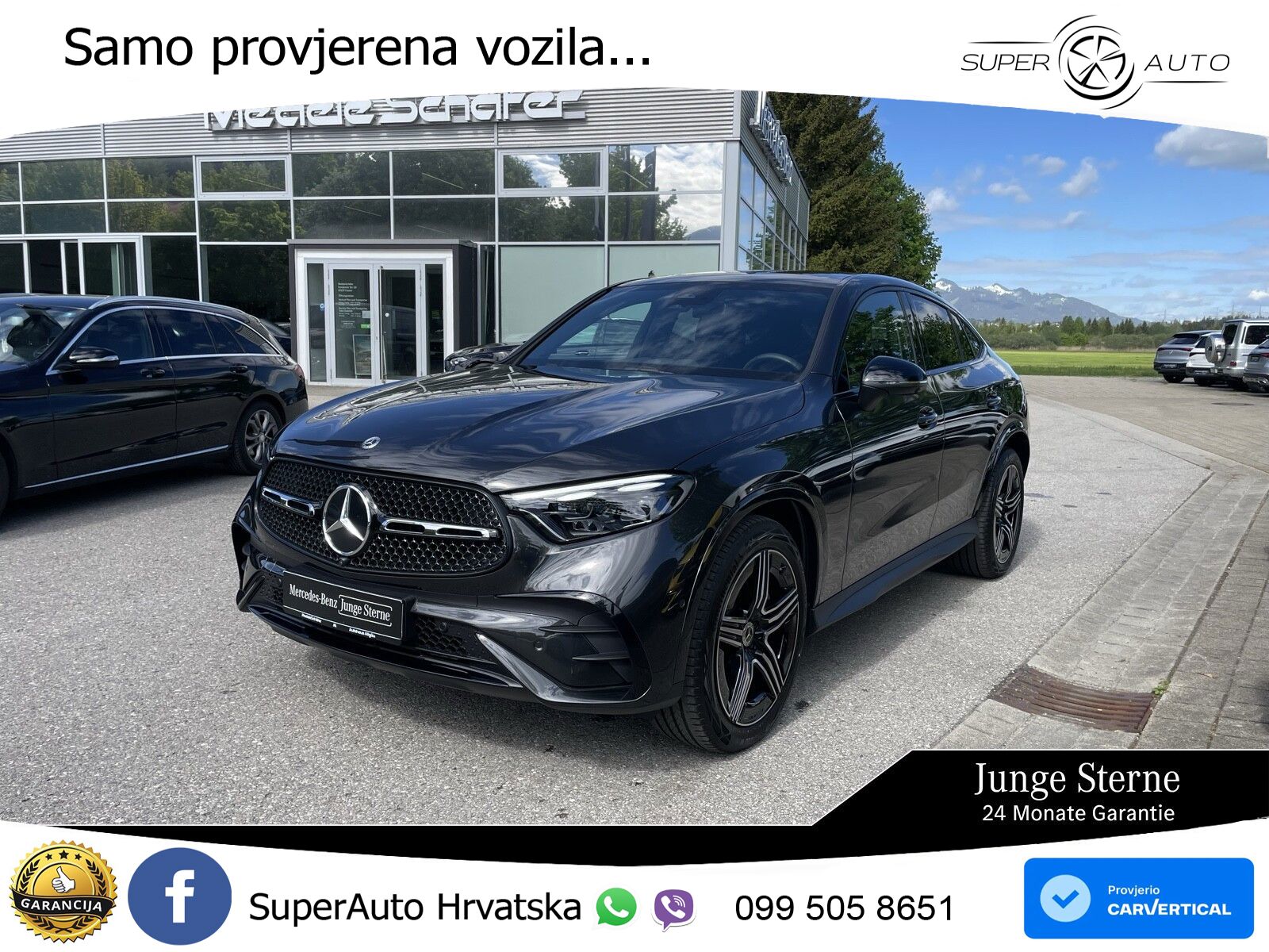 Mercedes GLC Coupe 220d (197 KS) 4MATIC 9G-TRONIC AMG ACC+GR SJED+360+PANO