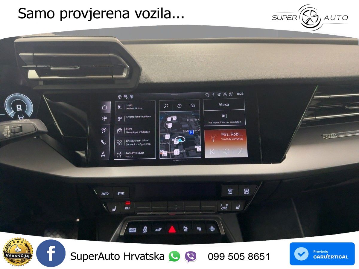 Audi A3 Sportback 40 TFSI e (204 KS) Plug-in Hybrid S tronic advanced LED+GR SJED+ACC
